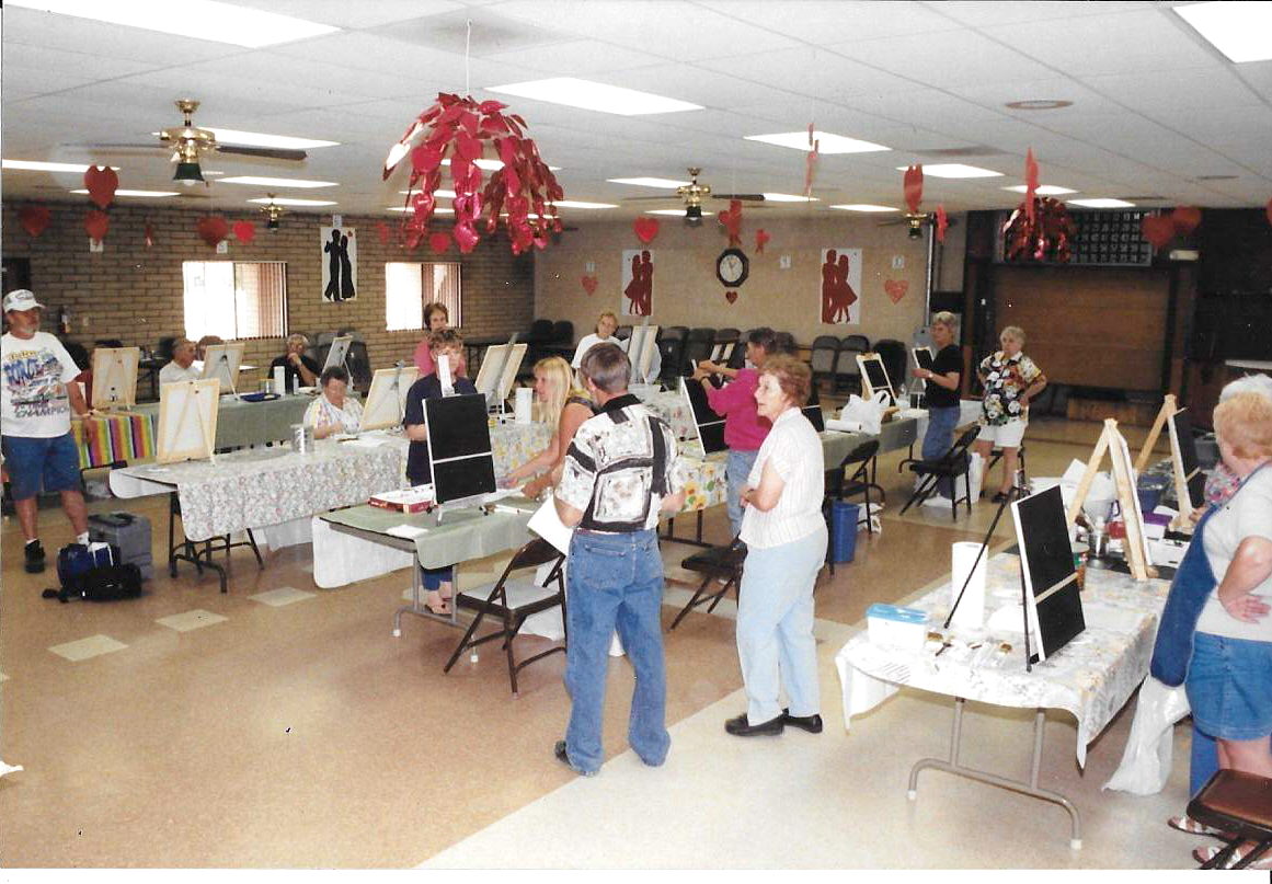 Ballroom class at BV